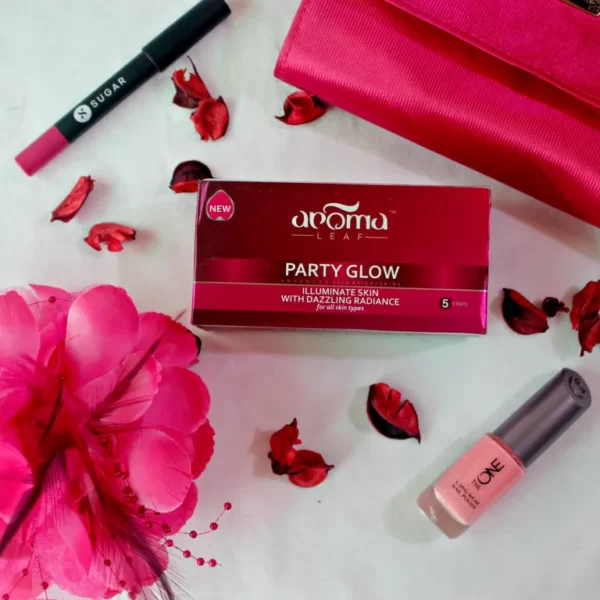 Aroma leafs PARTY GLOW Facial Kit