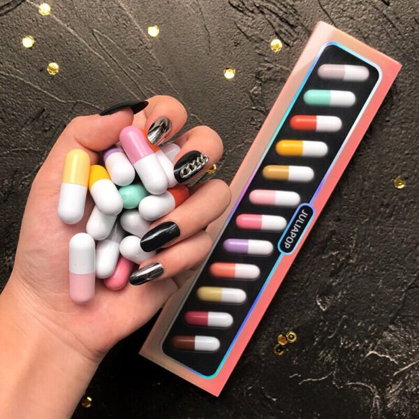 JULIAPOP Capsule Shape Lipstick Matte Non-stick