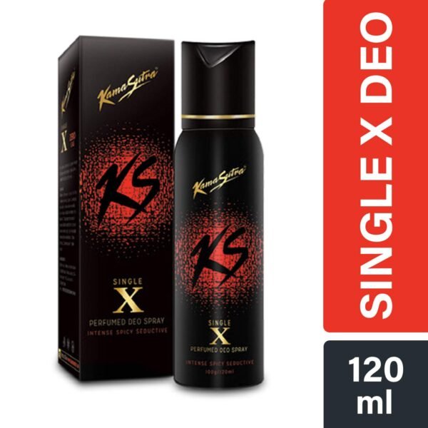 KS Single X Perfumed Deodorant Spray for Men