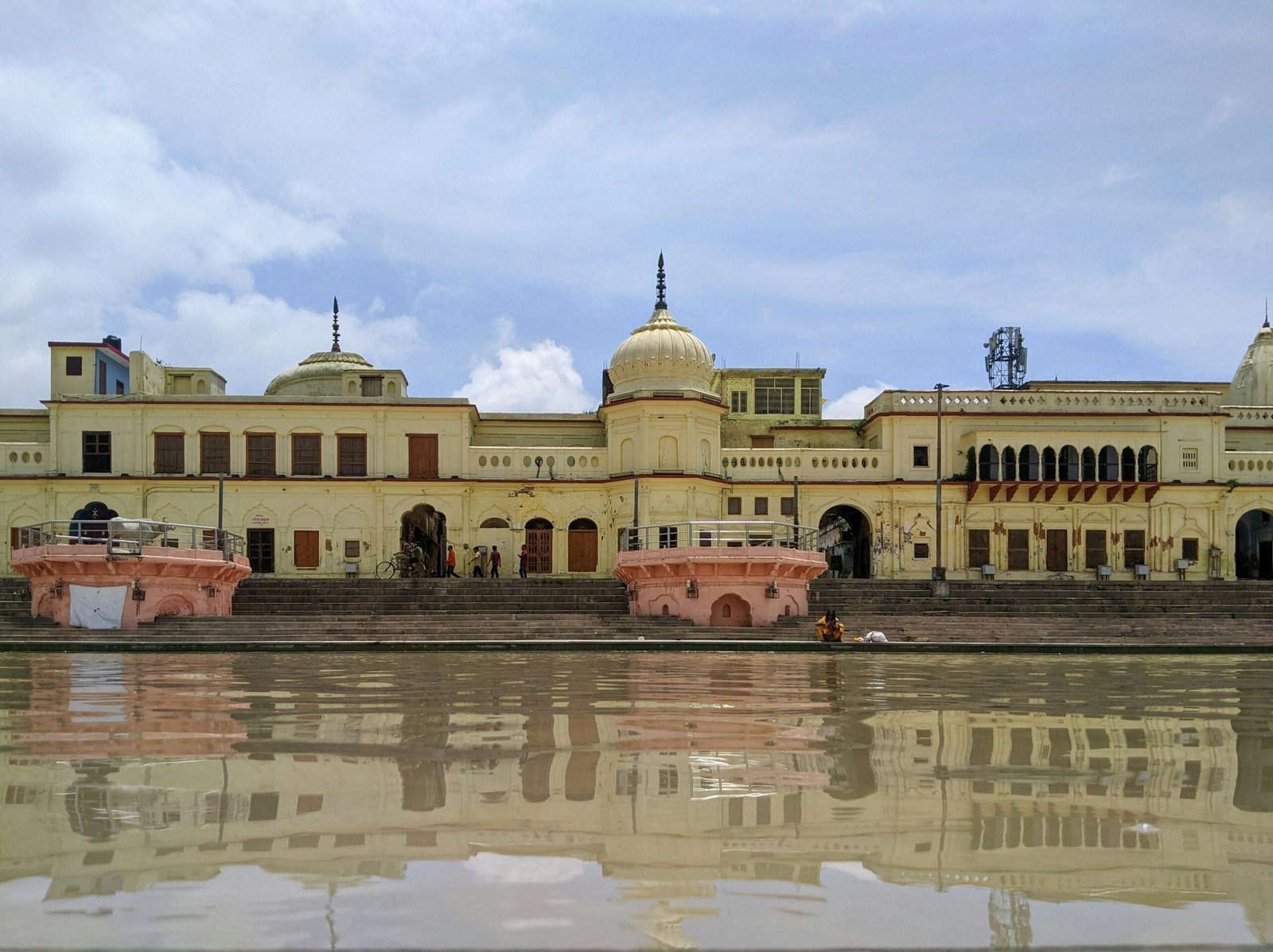 a large building with a domed roof