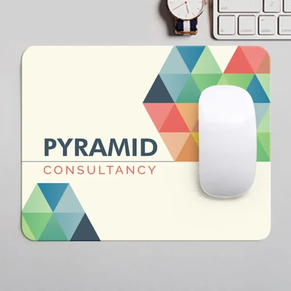 Custom Mouse Pad with Photo or Logo – Personalized Desk Mat, Non-Slip Rubber Base, Smooth Surface, Ideal for Office, Work, or Gaming